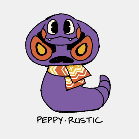 Snake in scarf
